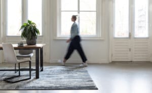 Modern vloerkleed industrieel