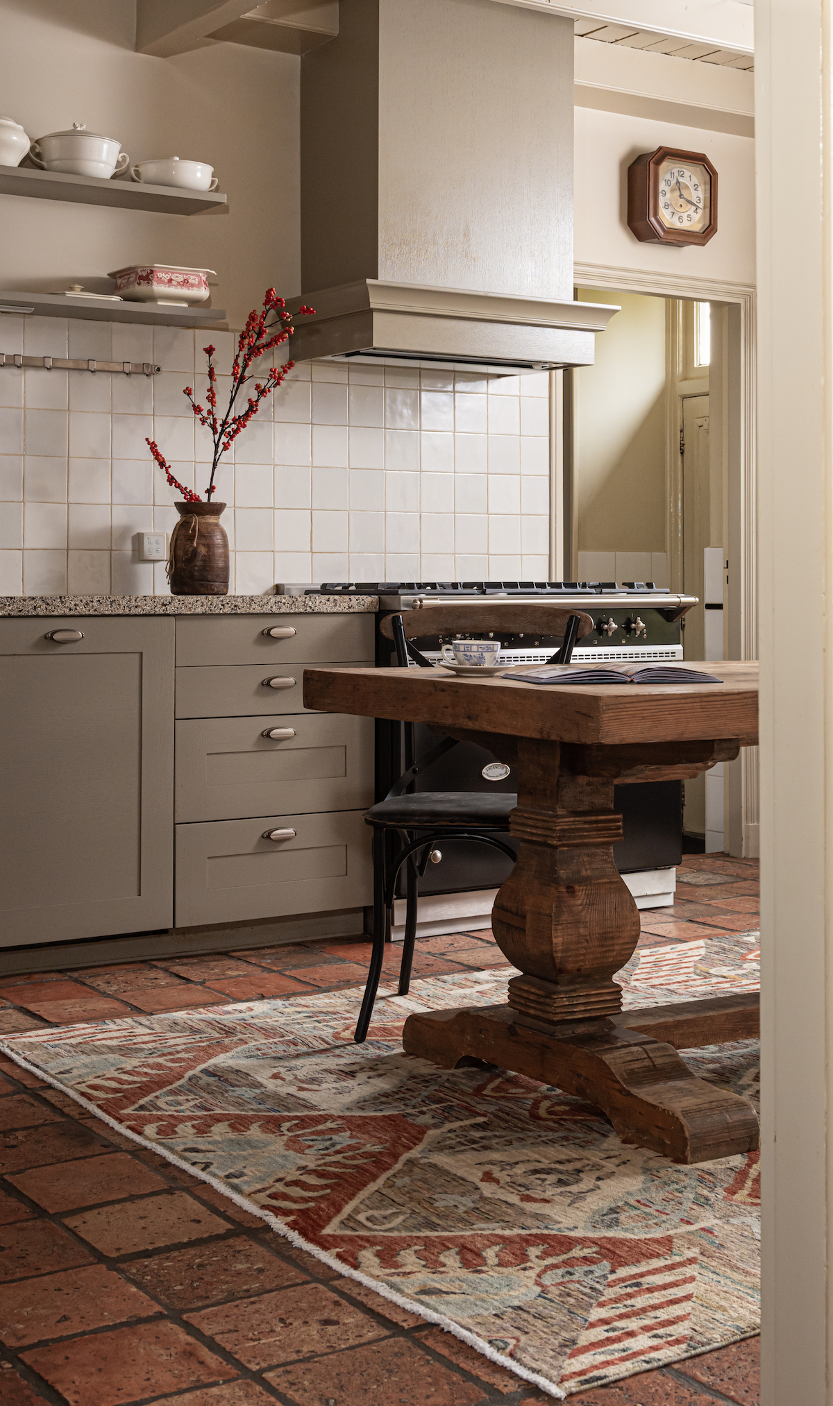 Art Deco design vloerkleed uit Afghanistan