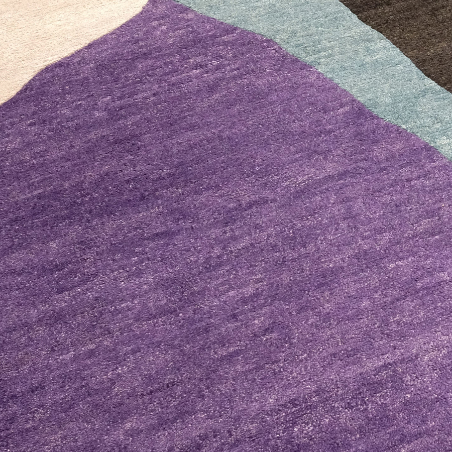 Modern handgeknoopt Nepal Organic vloerkleed