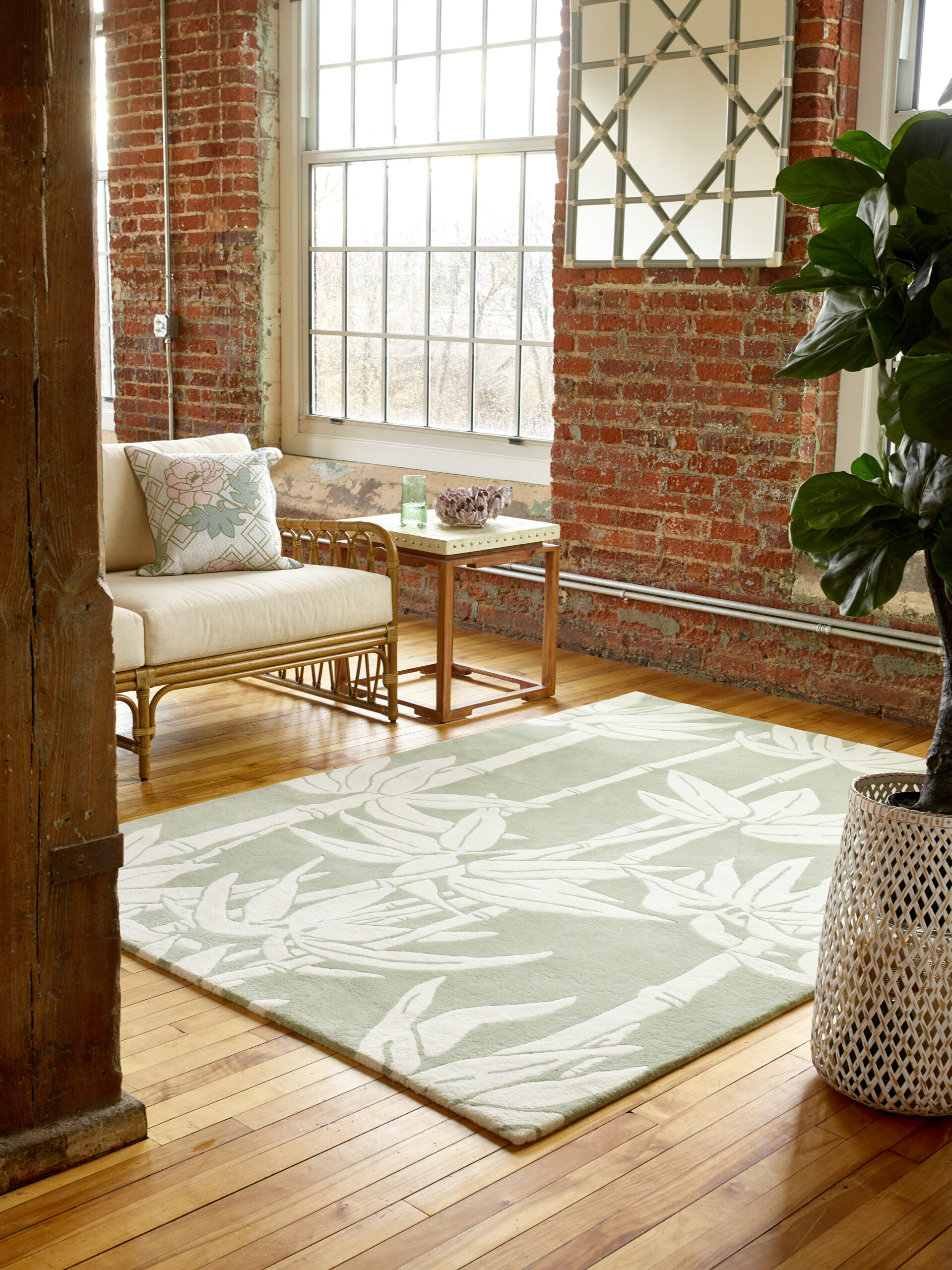 Florence Broadhurst Japanese Bamboo vloerkleed