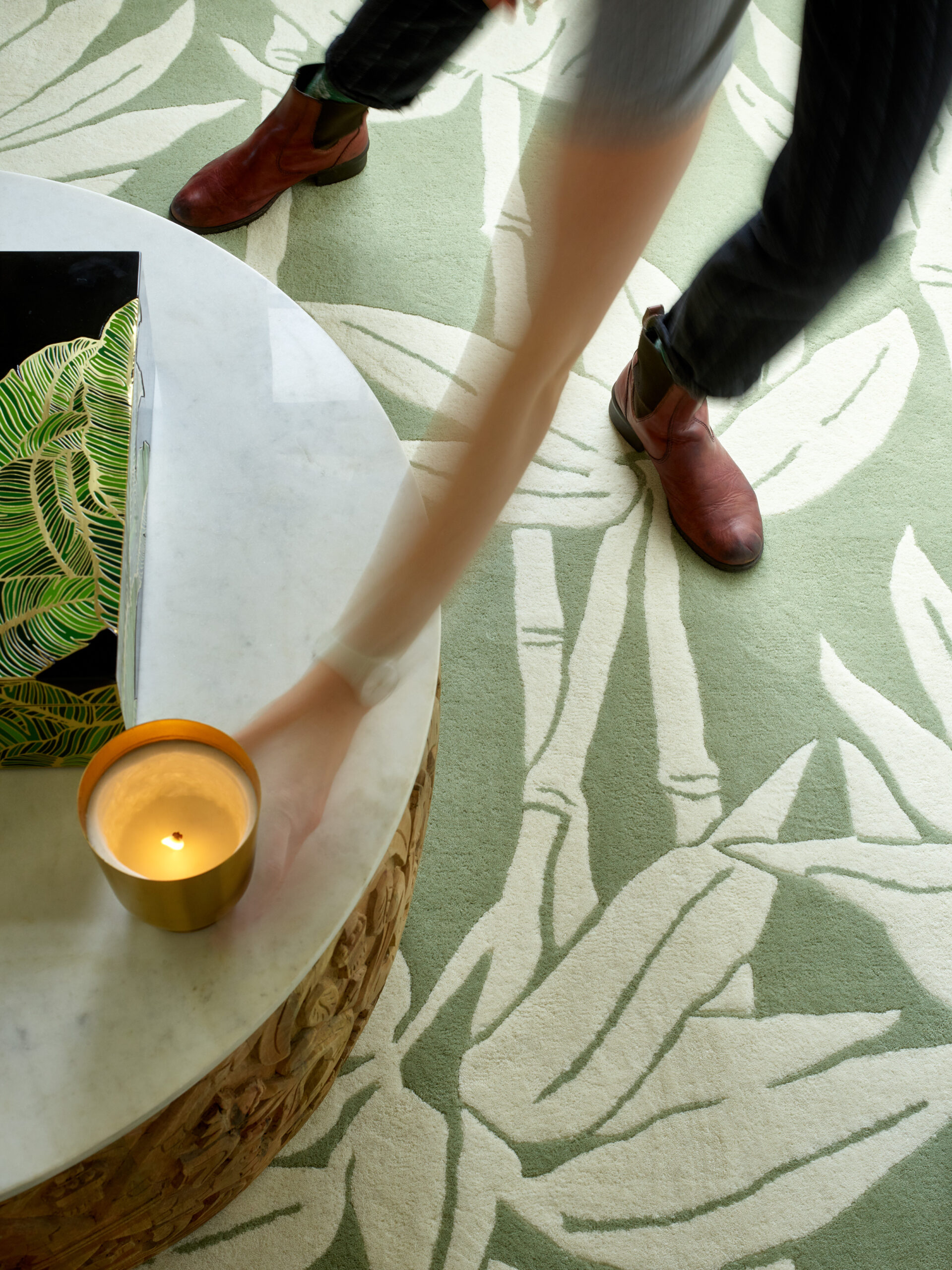 Florence Broadhurst Japanese Bamboo vloerkleed