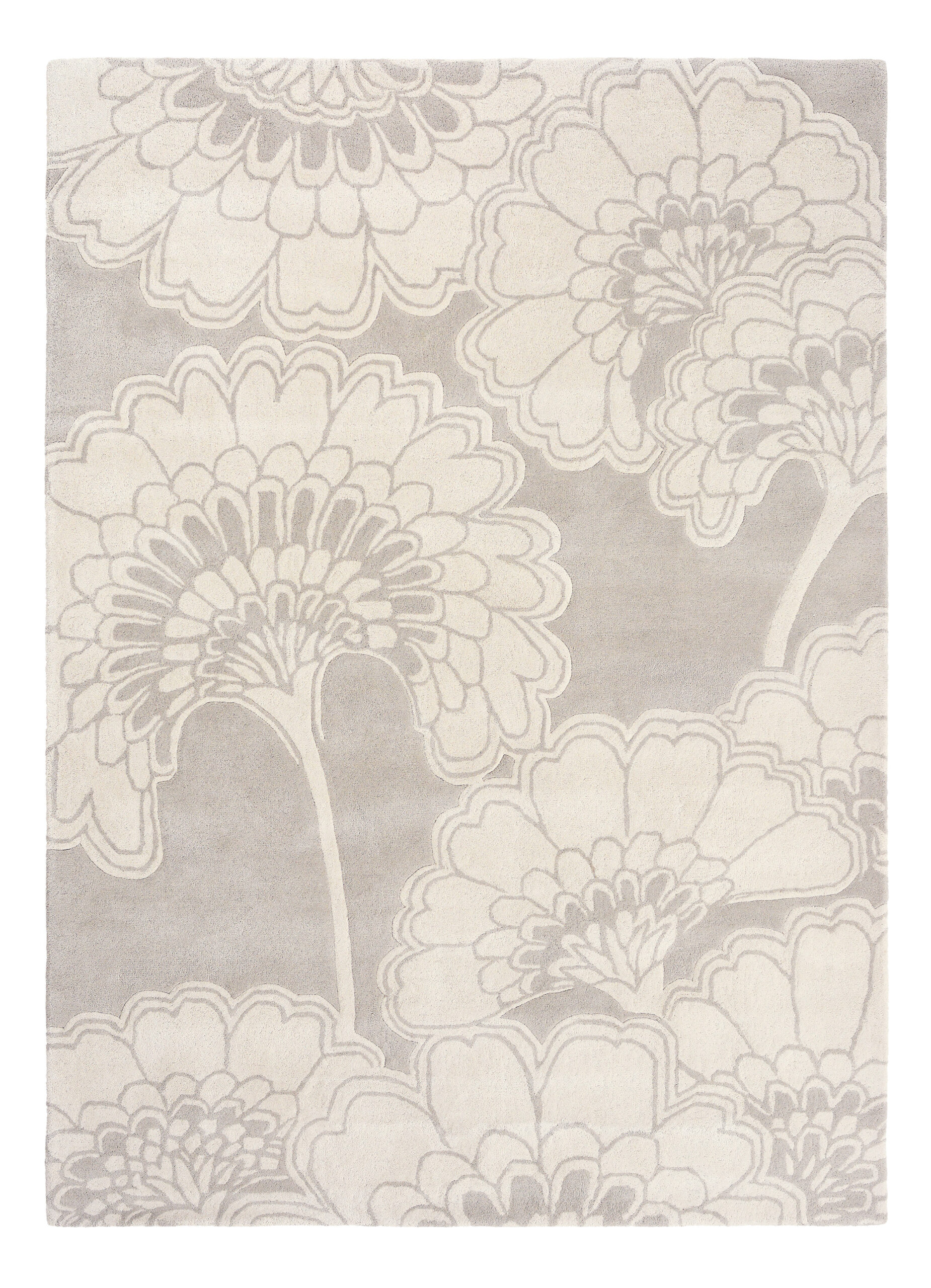 Florence Broadhurst Japanese Floral Oyster vloerkleed