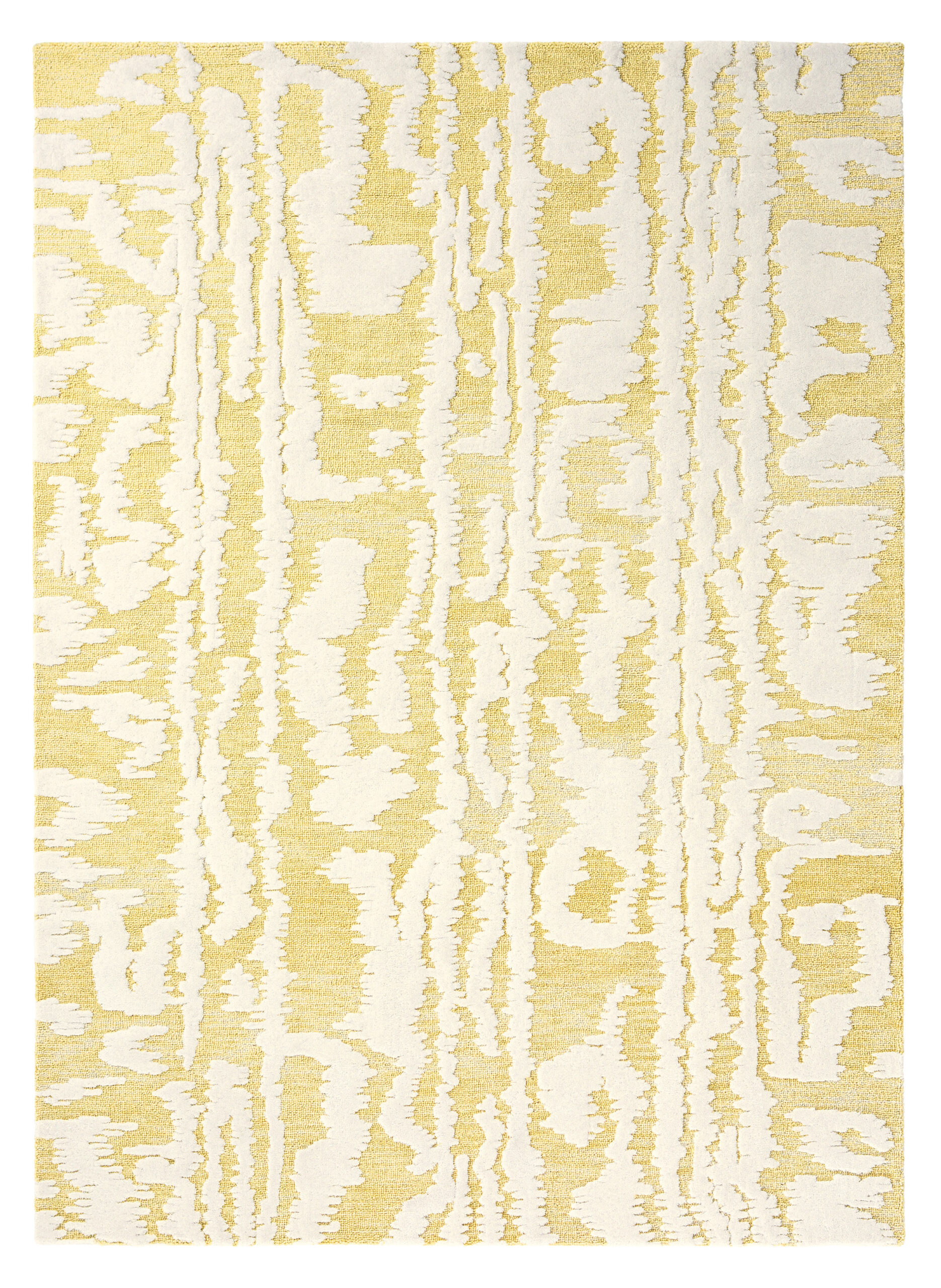 Florence Broadhurst Waterwave citron vloerkleed