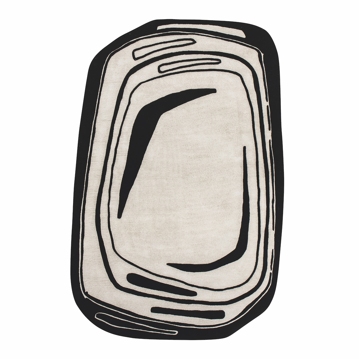 Fragment Zwart-wit Designer Toulemonde Bochart