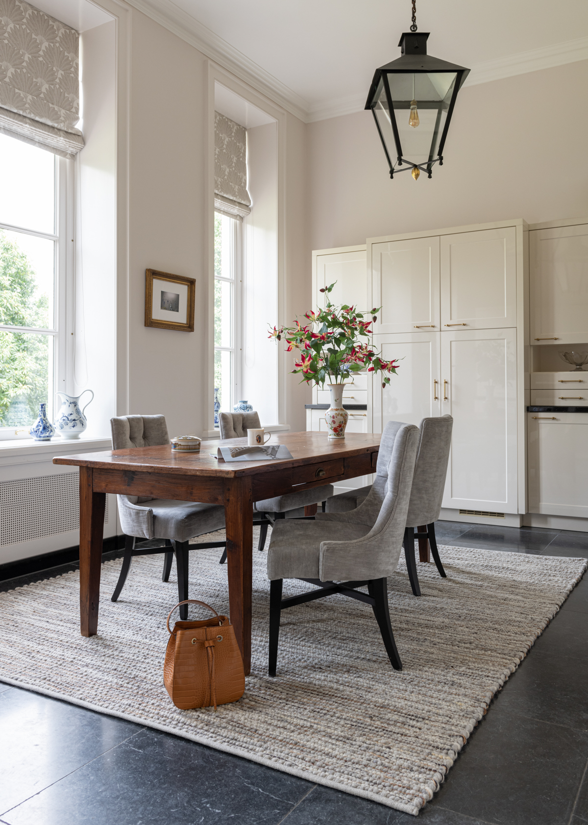 India Countrylife vloerkleed keuken antraciet vloer