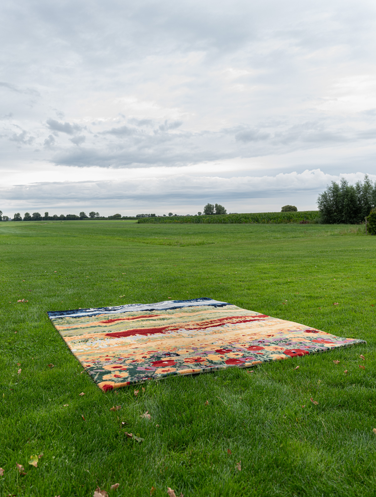 Luribaft Field of flowers vloerkleed