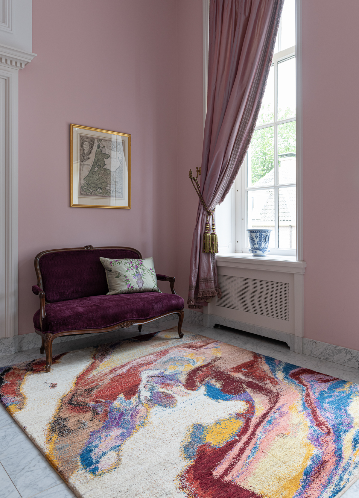 Modern Kashkuli vloerkleed uit Iran