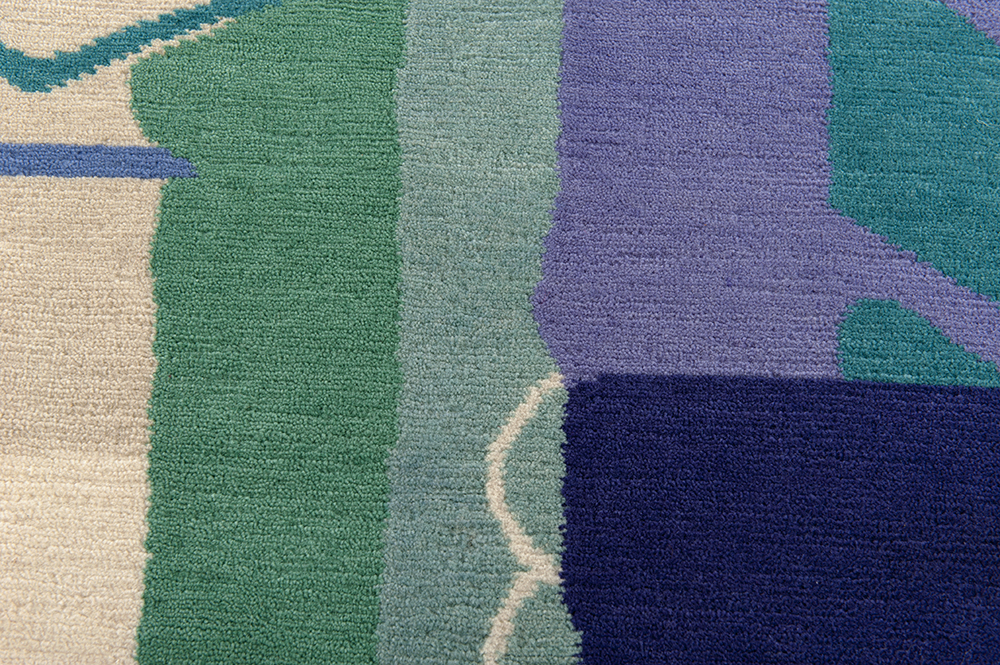 Nepal modern design detail1 - Brokking vloerkledenspecialist