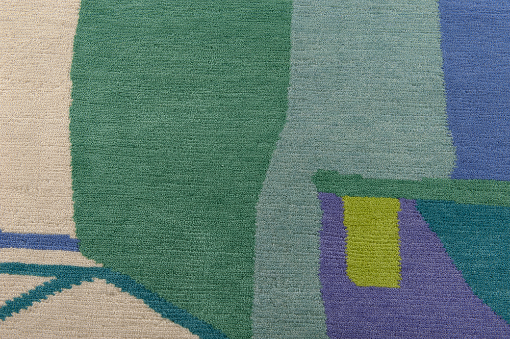 Nepal modern design detail2 - Brokking vloerkledenspecialist