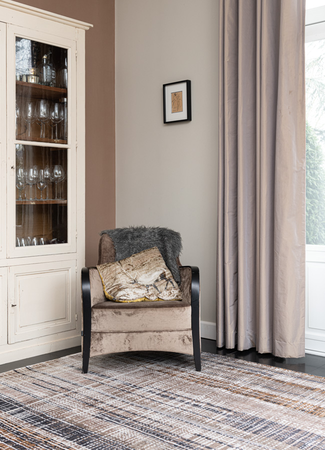 Sfeerfoto Comfortabel Urban Delight design vloerkleed