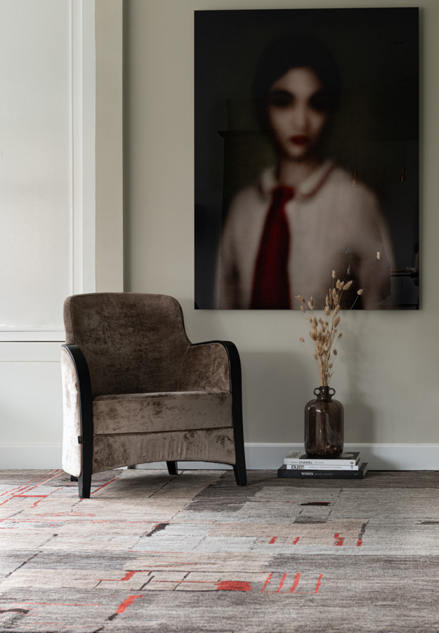 Sfeerfoto Gabbeh Labyrinth vloerkleed