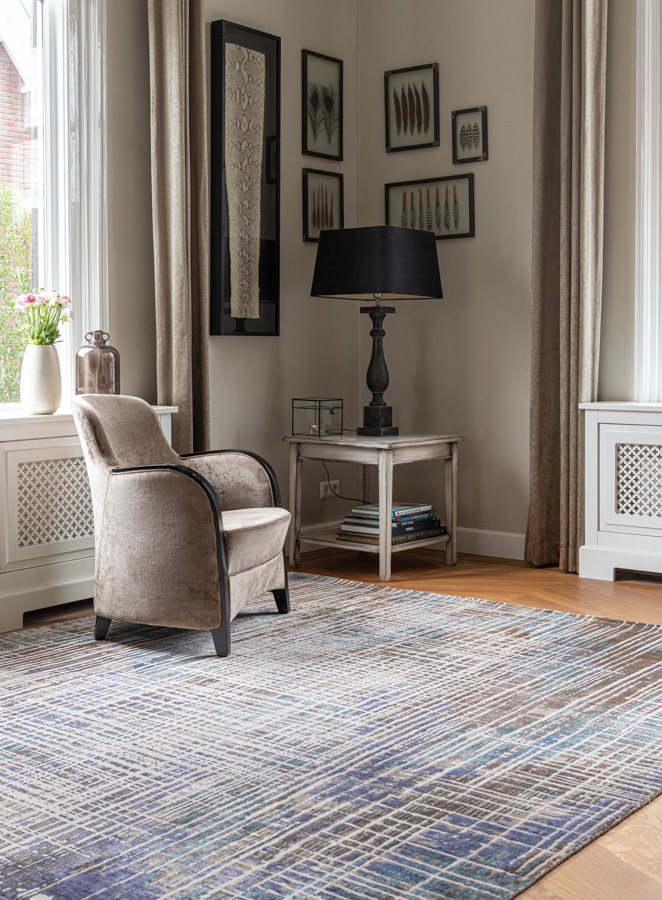 Sfeerfoto Modern Urban Delight design vloerkleed