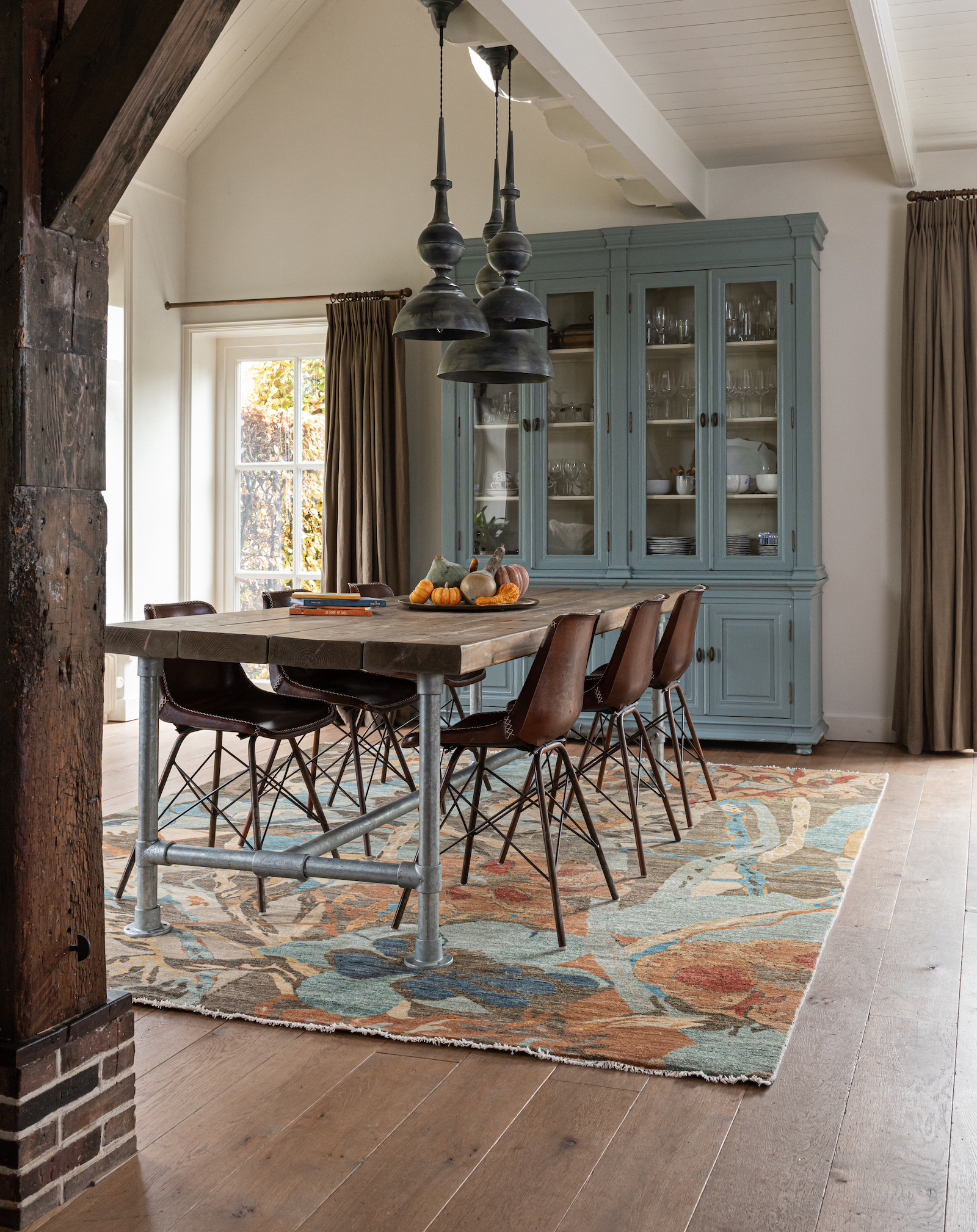 Woonstijl landelijk eettafel