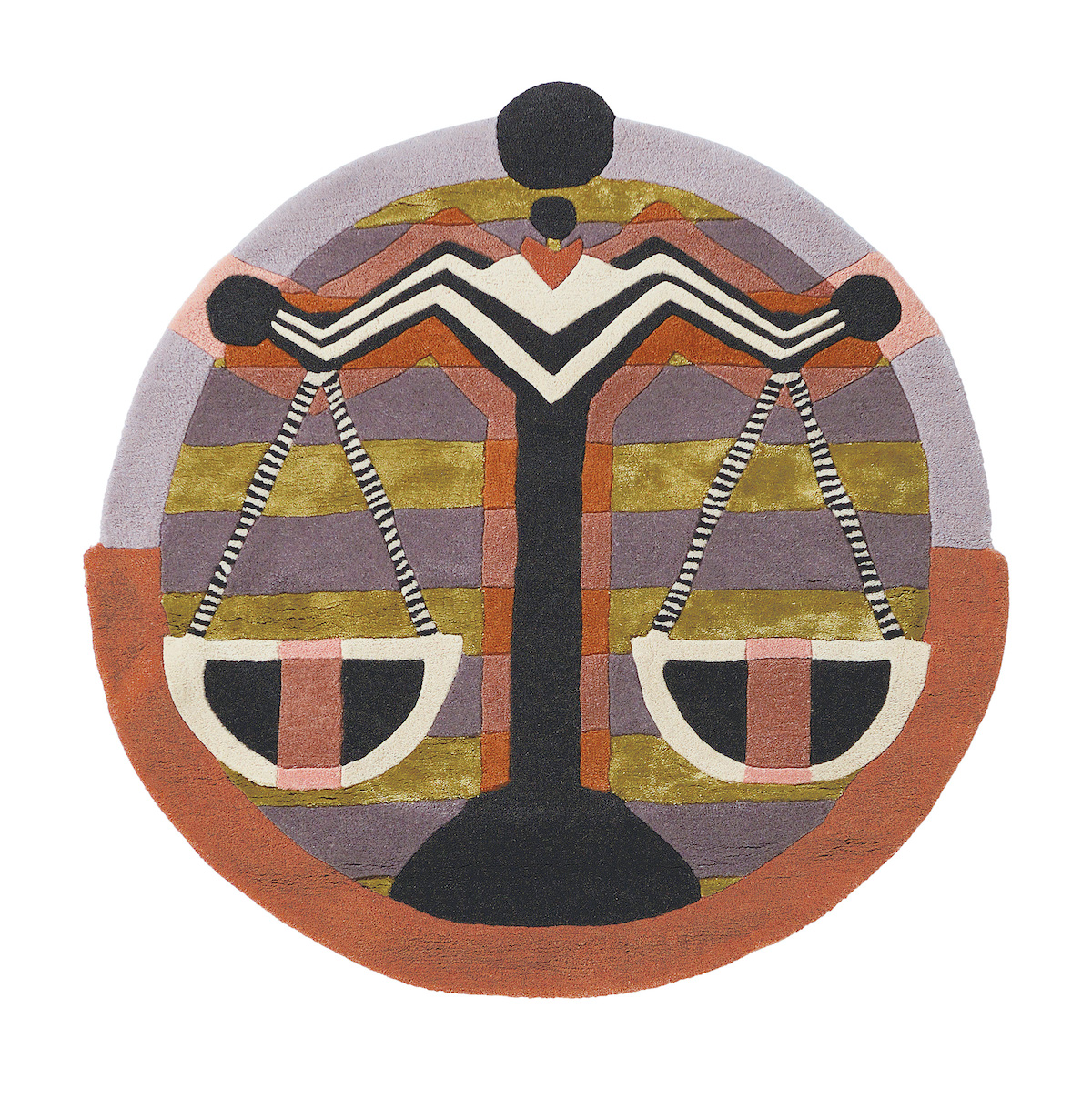 Rond Ted Baker Sterrenbeeld Vloerkleed Weegschaal