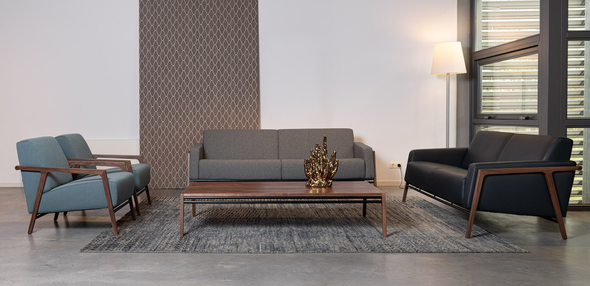 umbra fields grijsblauw vloerkleed Brokking