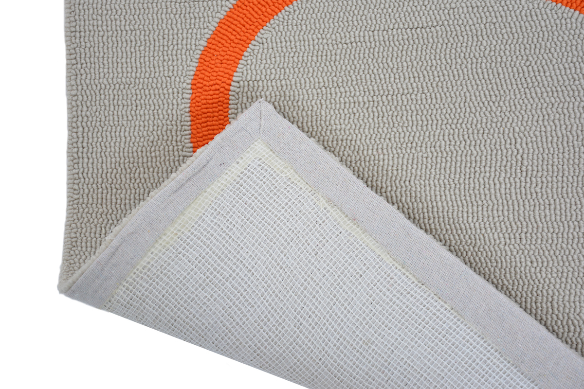 Outdoor vloerkleed Giant linear stem persimmon