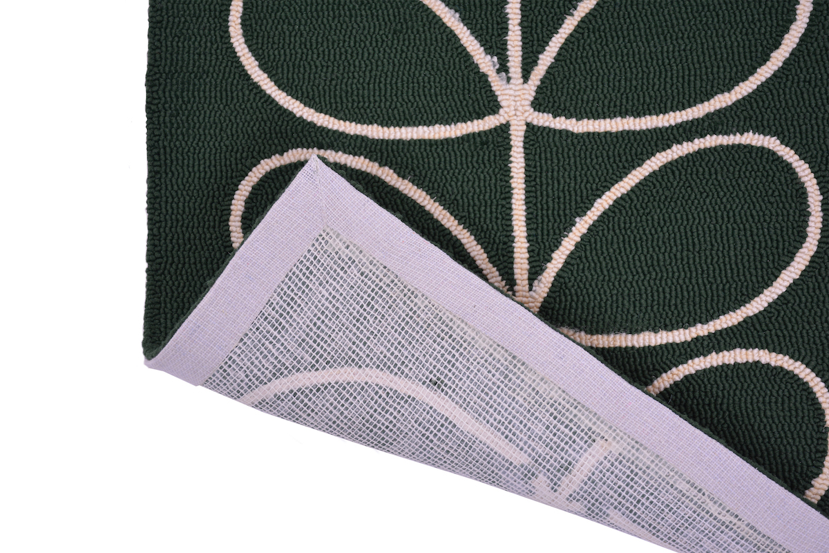 Outdoor vloerkleed Orla Kiely Linear Stem Jade