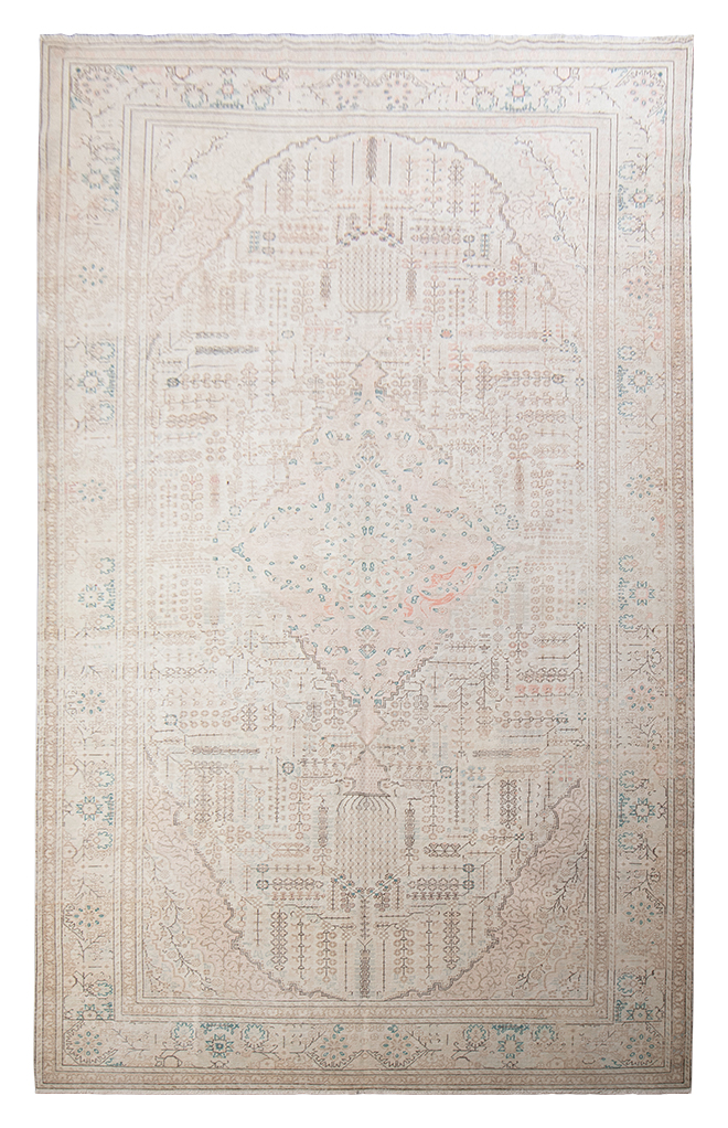 Afghaans vintage fine vloerkleed