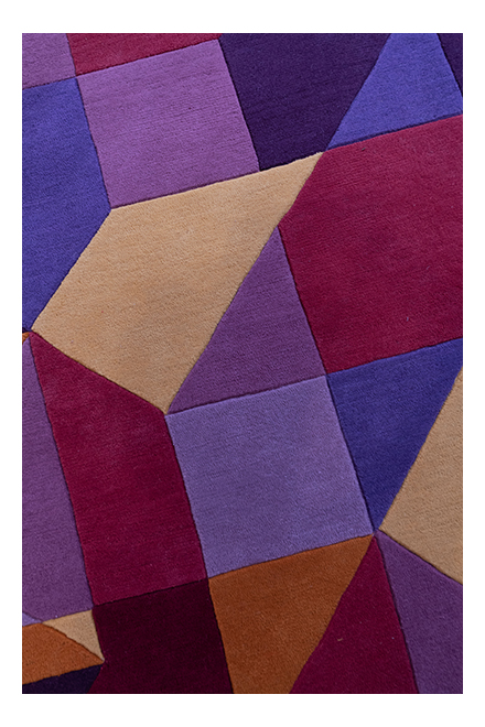 Toulemonde Bochart Tavern Bordeaux rond vloerkleed