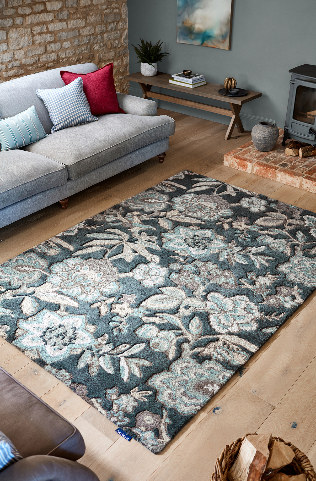 Sanderson Indra 145804 vloerkleed