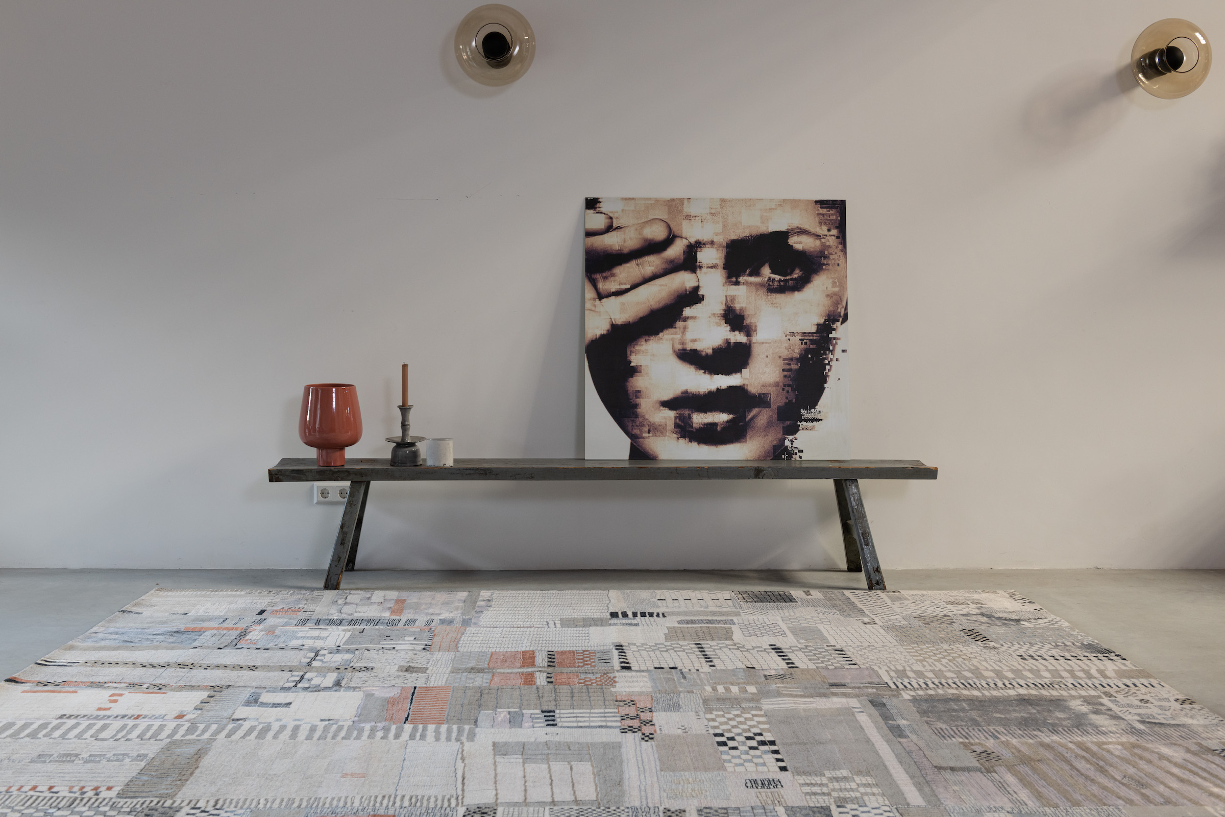 Frozen in Time vloerkleed