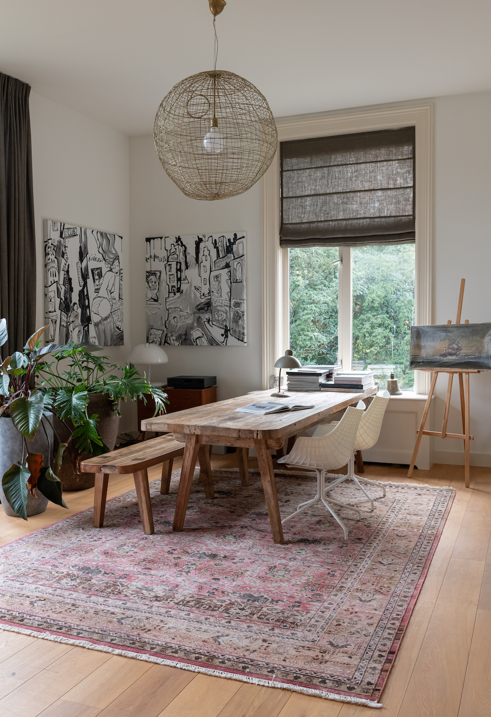 Chateau Sangria Rosso vintage vloerkleed Brokking Vloerkledenspecialist IJsselstein