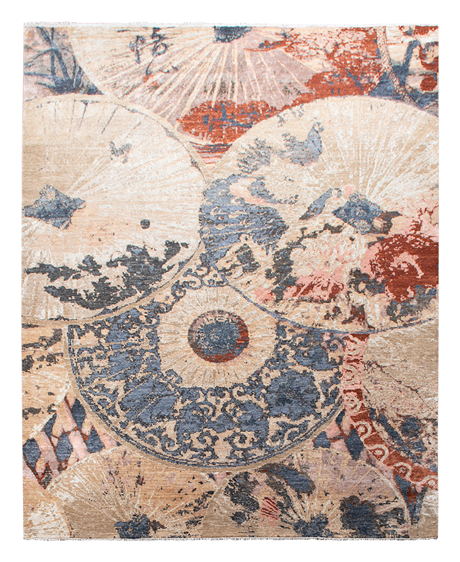 Pearl Collection Antique Poppy vloerkleed