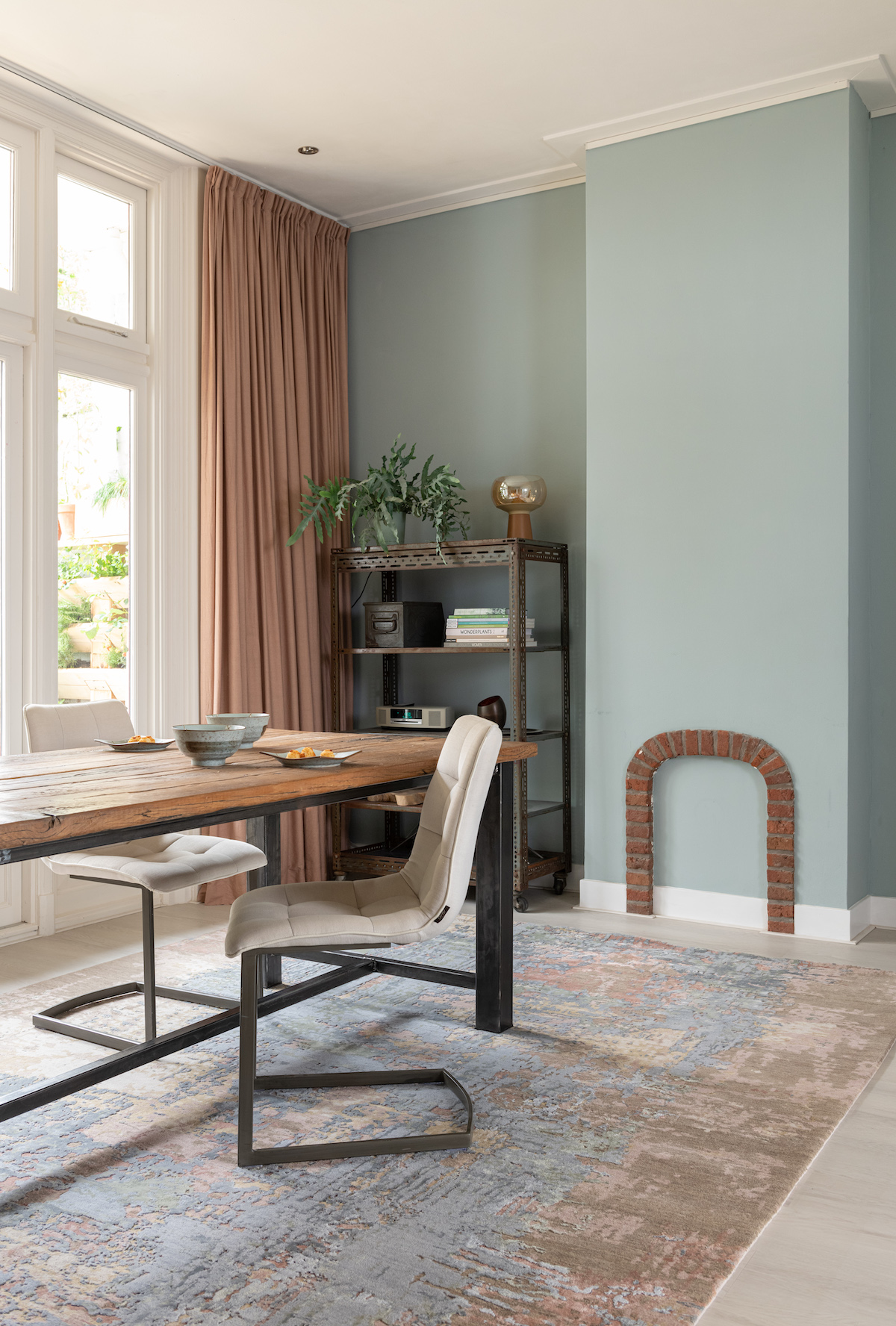 India Soft Pearl design vloerkleed sfeerfoto