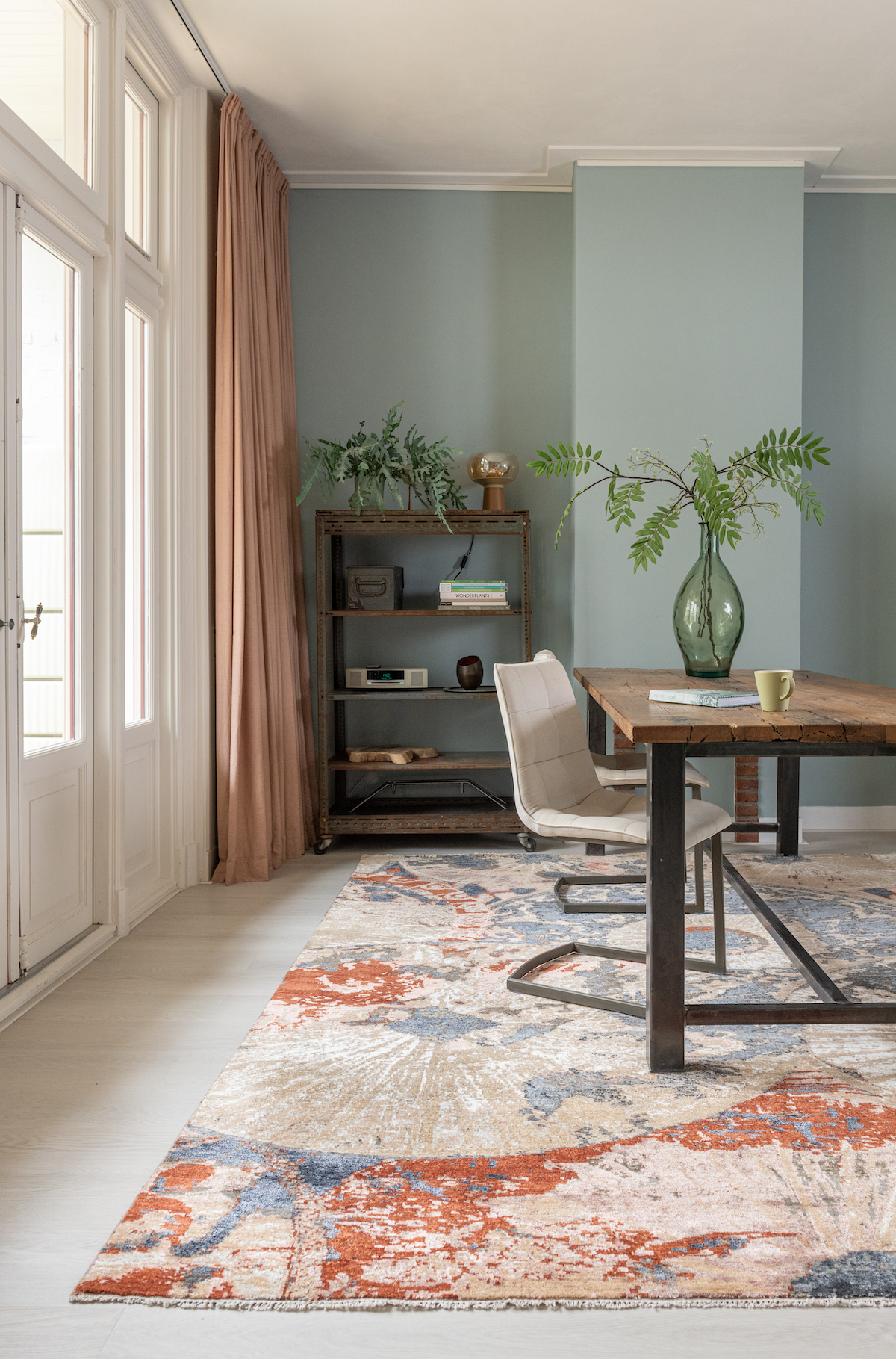 Pearl Collection Antique Poppy vloerkleed sfeerfoto