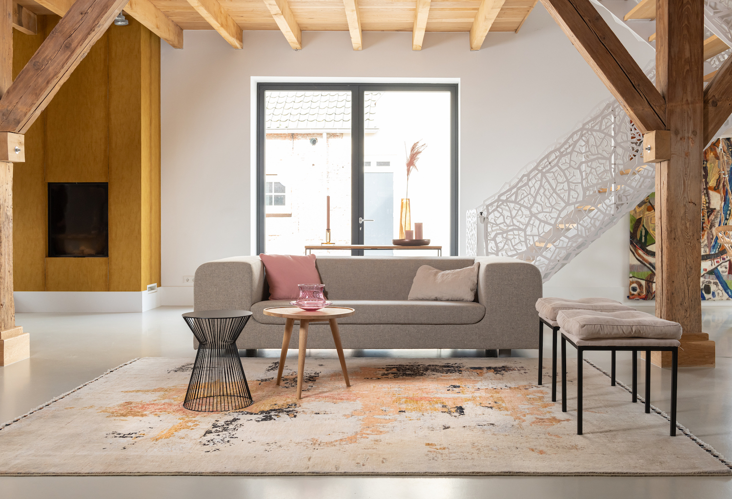 Haram Deco vloerkleed uit Pakistan